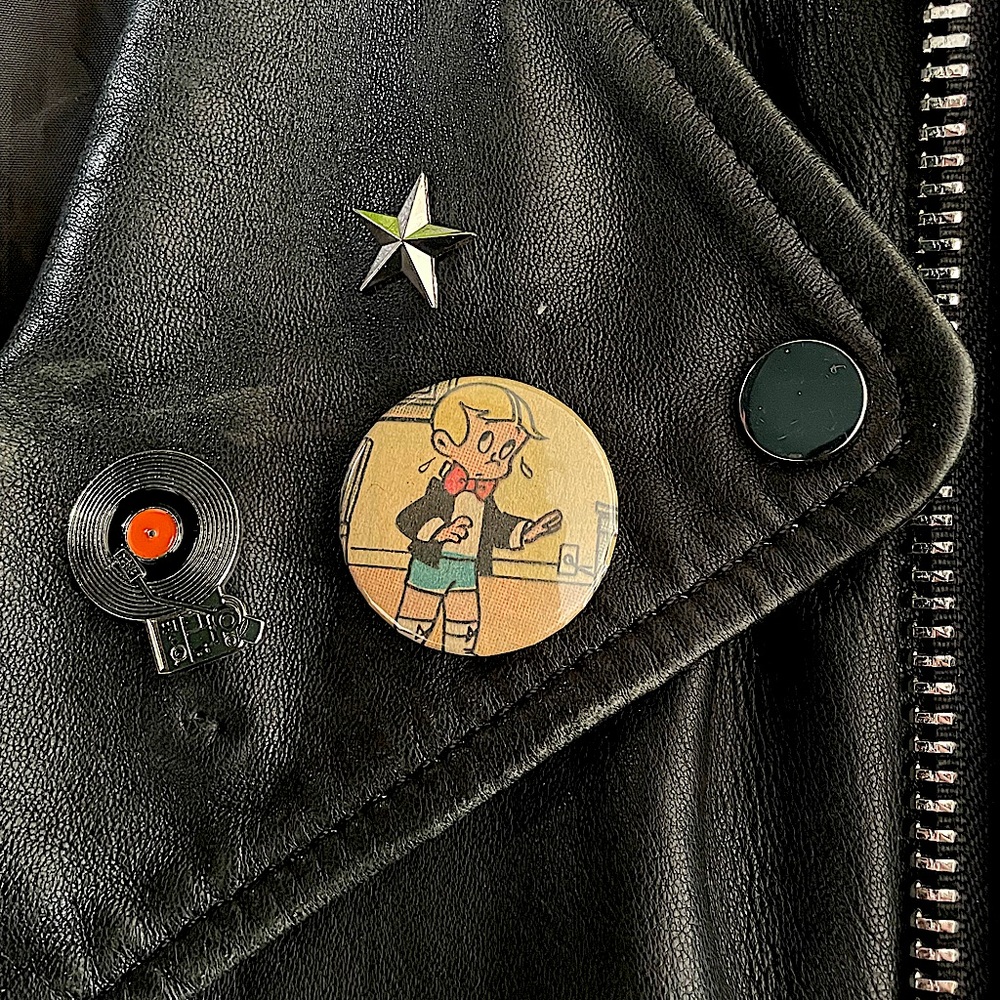 Vintage Richie Rich button pin